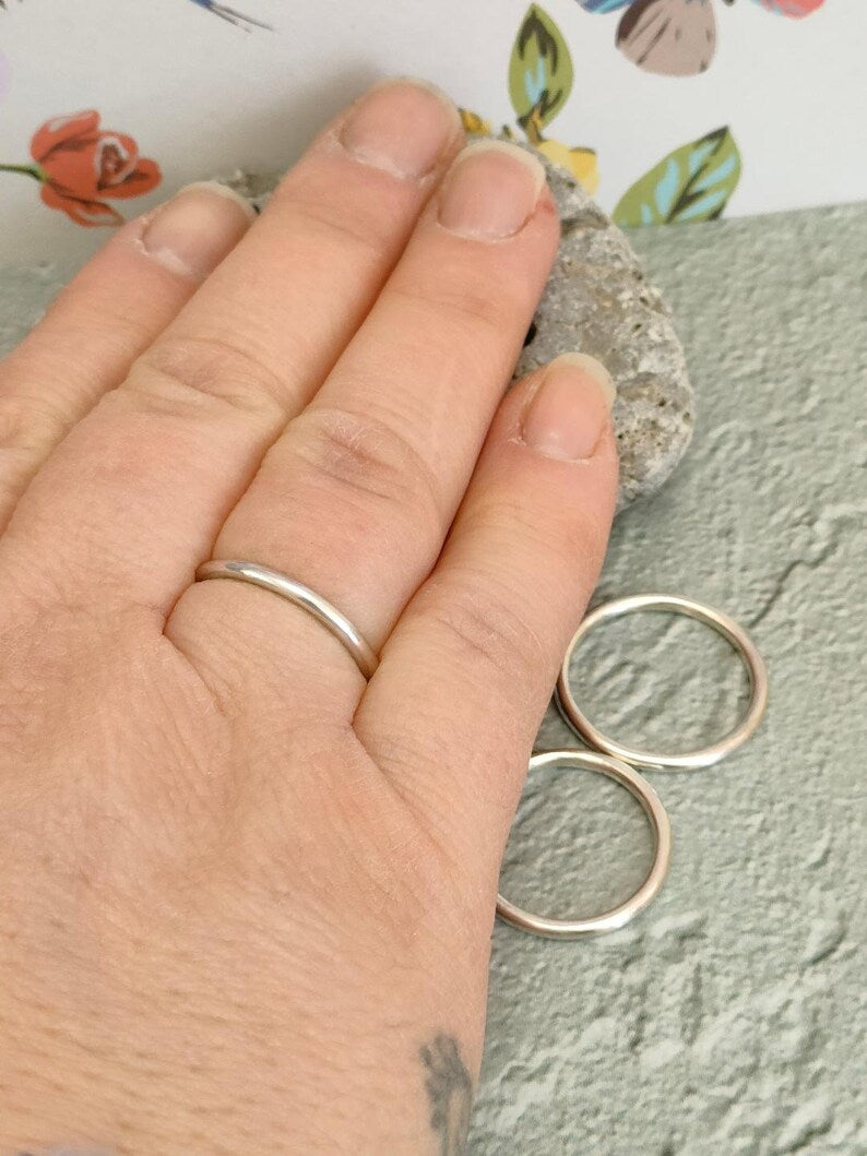 Stacker Ring Course with Sterling Silver 925 wire