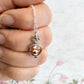 Fidget Necklaces For Stress Relief, Rose Gold Hematite Bead Fidget Jewellery with Stainless Steel Stars, Worry Jewellery For Her.