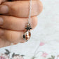 Fidget Necklaces For Stress Relief, Rose Gold Hematite Bead Fidget Jewellery with Stainless Steel Stars, Worry Jewellery For Her.