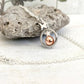 Fidget Necklaces For Stress Relief, Rose Gold Hematite Bead Fidget Jewellery with Stainless Steel Stars, Worry Jewellery For Her.