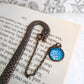 Dragons Head Bookmark, Fidget Pagemarkers, Dragon Themed Gifts, Book lover Gifts, Gift for Dragon Lovers. Bronze Dragon Scale Bookmark