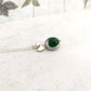 Fidget Necklaces, Emerald Beed Fidget Jewellery with Stainless Steel Hearts, Worry Jewellery.
