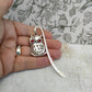 Tibetan Style Alloy Bird Bookmarks, Ruby Red Rhinestone Owl Page Markers, Owl Gifts