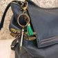 Dragonfly Antique Bronze Tibetan Style keyring, Insect themed Key Chains, Gift for Bug Lovers, Bag Accessories and Gfits