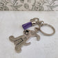 Cute Dog keychain, keyrings for animal lovers, Dog Lover Gifts, Gifs for Mum, Pet Charms, Cute  Puppy Bag Accessories.