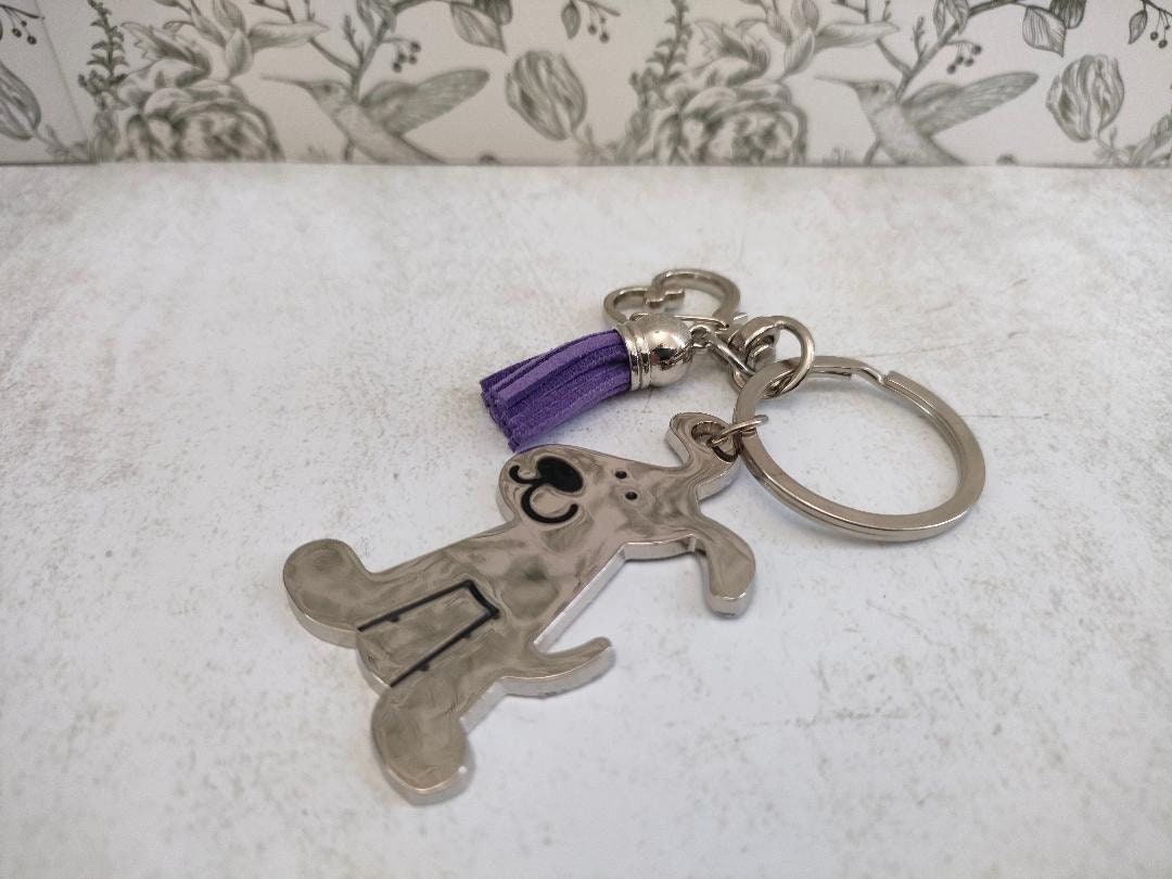 Cute Dog keychain, keyrings for animal lovers, Dog Lover Gifts, Gifs for Mum, Pet Charms, Cute  Puppy Bag Accessories.