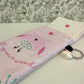 Wild Animal Themed Soft Glasses Case, Holiday Accessories Essentials, Sun Glasses Padded Sleeve, Spectacles Case, Pink Reading Case
