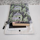 Adjustable Book Sleeve In Safari Print,Handmade Padded Protective Book Cosy, Safari Themed Animal Print Tablet Pouch, Holiday BookEssentials