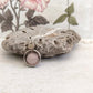 Fidget Necklaces, Rose Quartz Beed Fidget Jewellery with Stainless Steel Hearts, Worry Jewellery.
