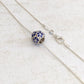 Fidget Necklaces, Rondelle with Heart Fidget Jewellery with Stainless Steel Hearts, Worry Jewellery.